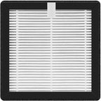 (6”× 6”) H13 Replacement Filter Compatible with KOONE & M-T Solder Fume Extractor,Smoke Purifier, Laser Engraving System Replacement Filter 3x Hepa, 6x Per Filters
