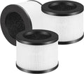 3 Pack TZ-K1 Replacement Filters Compatible with ToLife TZ-K1 and with FreAire & AROEVE MK01 MK06 MG01JH, 3-Stage Filtration H13 True HEPA filters