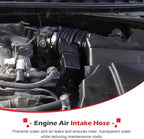 16576-3JA0A Engine Air Intake Hose for 2013-2016 Nissan Pathfinder 3.5L, 2015-2023 Murano / 2013 Infiniti JX35,2014-2016 QX60 Replaces# 165763JA0A, 004B, A27624，696-039 (165763JA0A, 1PCS)