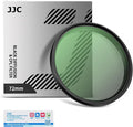 72mm Black Diffusion 1/4 & Reflectivity CPL 2 in-1 Filter with Lens Cap, Dreamy Softens Highlights with Effective Polarization, Mist Cinematic Polarizer Effect Filter with ND2 Reduction