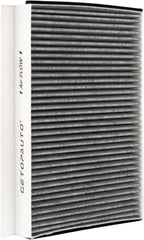 P606555 Cabin Air Filter with Activated Carbon Compatible with Truck VN 430 630 670 730 780 VNL 300 430 630 670 760 860 Replaces 20435801,PA4681,AF26405,PA10187,49084(set of 4)