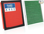 Engine+Cabin Air Filters Fit for Ascent 19-25 26, Crosstrek 18-23, Impreza 17-23, Legacy 20-25 26, Outback 20-25 Engine Air Filter Replacement AC Air Filter Accessories# 72880FL00A 16546AA16A