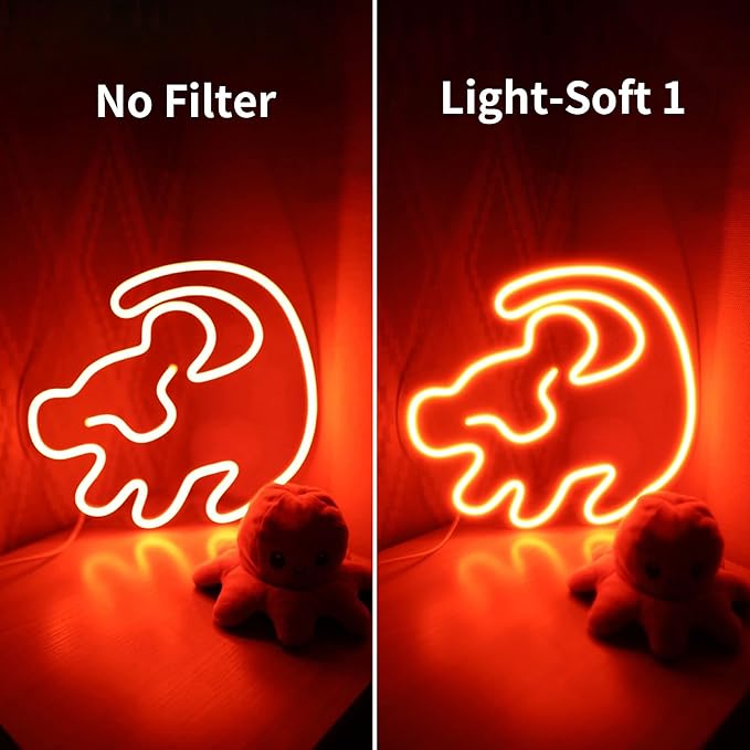 Walking Way 62MM White Mist Diffusion Filter - Subtler Soft Focus Circular Lens Filter - Dreamy Fog Effect Softening Camera Diffuser for Digital DSLR Camera (Light-Soft 1, 62MM)