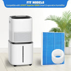 12-Pack Replacement Filters Compatible with LEVOIT Superior 6000S Smart Evaporative Humidifier + 6-Pack Top Fill Humidifier Replacement Filters Compatible with LEVOIT Humidifiers