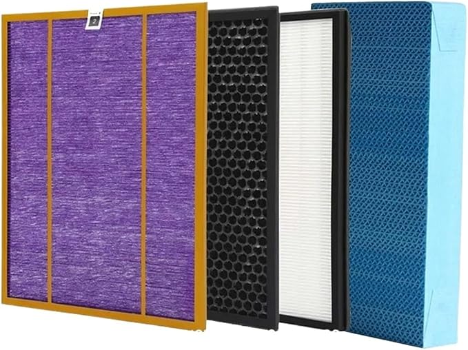 4PCS AC4141 AC4143 AC4144 Purifier Filter, Compatible For Philips, AC4072 AC4074 AC4083 AC4084 AC4085 AC4086 ACP073 AC4148 Air Purifier Filter