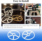 1 Pc Diverter Spider Gasket Compatible with Waterway 711-1910B/806105211439, Fit for Carefree, Clearwater, TWM Sand Filters Models WVS002 & WVS003 1.5-inch Top Mount Pool Sand Filters Multiport Valve