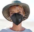 N95 Masks for Adults - NIOSH-Approved Individually Wrapped Reusable N95 Face Masks- 95% Filtration for Easy Breathing
