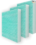Spray Booth Air Filter Fiberglass Exhaust Green in Paint Booth 15g Green (20" x 25"(200/case))