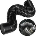 Sun Walker 3 Inch Cold Air Intake Pipe, Flexible Air Filter Intake Hose with Length from 11.8 Inch to 39.4 Inch, Adjustable High Flow Turbo Inlet Ducting for Car Truck SUV