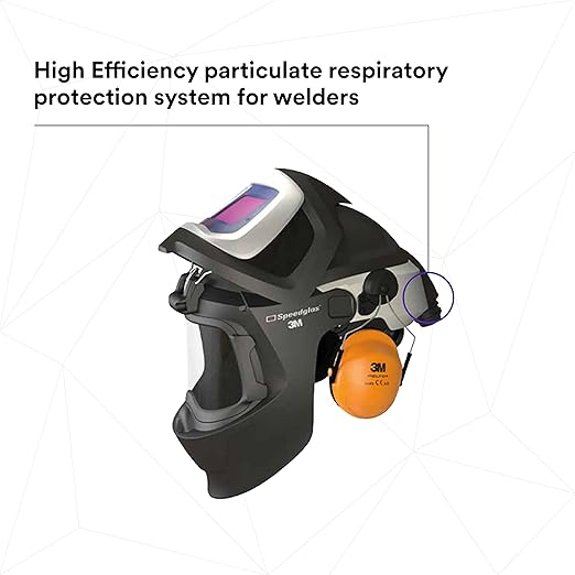 3M Adflo Powered Air Purifying Respirator HE System w 3M Speedglas Welding Helmet 9100 MP, 37-1101-30iSW