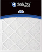 Nordic Pure 15x20x1 (Actual Size: 14 1/2 x 19 1/2 x 3/4) Poly Green MERV 6 AC Furnace Air Filters – Reduces Dust, Pollen, Pet Dander & Allergens – 4-Pack