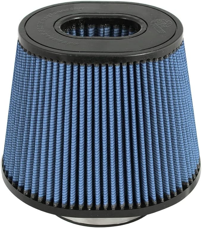 aFe POWER Magnum FORCE Intake Replacement Air Filter w/Pro 5R Oiled Media 5 IN F x (9x7-1/2) IN B x (6-3/4x5-1/2) IN T x 7 IN H #24-91064