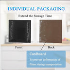 Odor Absorbing Filter Refills for SIMPLI-Magic Trash Can, Activated Charcoal Deodorizer Compatible with SIMPLI-Magic Garbage Bins with Built in Odor Filter Compartment, Square (Pack of 6)