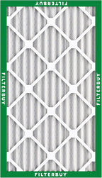 Filterbuy 20x36x2 Air Filter MERV 8 Essential Dust & Allergy Defense (5-Pack), Electrostatic Pleated HVAC AC Furnace Filters Replacement, Made in USA (Actual Size: 19.50 x 35.50 x 1.75)