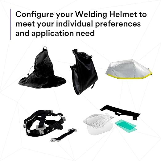 3M Adflo Powered Air Purifying Respirator HE System w 3M Speedglas Welding Helmet 9100 MP, 37-1101-30iSW
