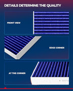 KAX Premium Cabin Air Filter, CF10747 Replacement for 2008-2012 Liberty, 2007-2011 Nitro, Strong Adsorption w/Upgraded Activated Carbon, Pack of 2