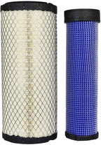 Air Filter Kit for Kubota-M5700 MX5000 MX5100 M4900 M5400, Fits R2401-42280 R1401-42270, Waterproof Treatment, Blocks 5-Micron Particles, Sealing Ring Interface, Leak-Proof Installation