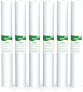 5 Micron Water Filter 20" x 2.5" Replacement Cartridge, 20-inch Sediment Pre-Filters for Whole House Water Filtration/Water Softener Systems, 6-Pack