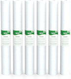 5 Micron Water Filter 20" x 2.5" Replacement Cartridge, 20-inch Sediment Pre-Filters for Whole House Water Filtration/Water Softener Systems, 6-Pack