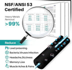 ICEPURE RWF0600A NSF401&473&53 Replacement for GE MWF, MWFP, MWFA, MWFAP, MWFINT, GWF, GWFA, HWF, HWFA, HDX FMG-1, Smartwater, WFC1201, GSE25GSHECSS, 3PACK