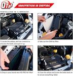OTP2460 OTPerformance Engine Air Filter Washable : Fits With 2011-2019 Chrysler Dodge V6 V8 Charger Challenger 300 Increase Power Acceleration Premium Replacement