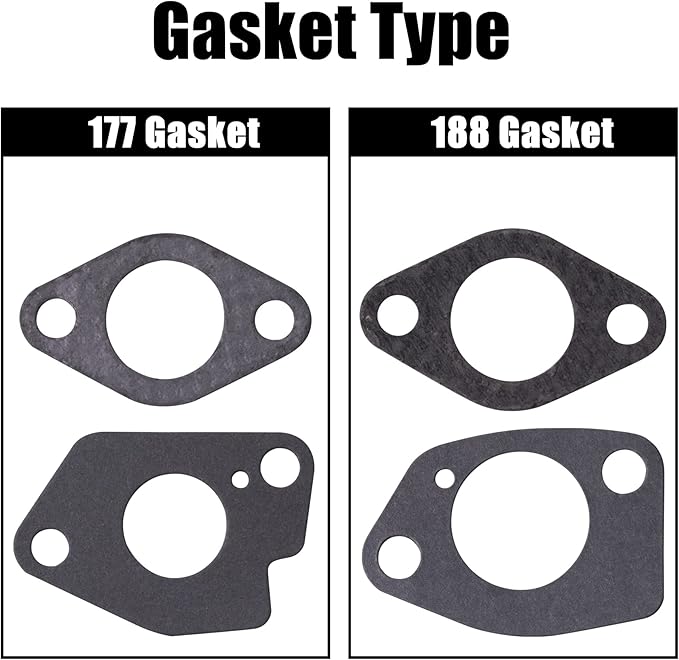 Predator Carburetor Air Filter Adapter Jet Kit for Predator 301cc 420cc 13hp 15hp GX340 GX390 389cc Mini Bike Parts Go Kart Golf Cart Mud Boats Lawnmower Pressure Washer(Black)