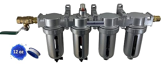 THB 4 Stage Ultra Clean Compressed Air Filter Dryer Combination (3/8" NPT)