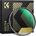 K&F CONCEPT 49mm Black Diffusion 1/4 Filter Mist Cinematic Effect Lens Filter with 28 Multi-Layer Coatings Compatible with Fujifilm X100 Lens Filter Adapter Ring (Nano-X Series)