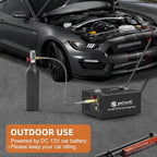 TW03 PCP Air Compressor,Portable 4500Psi/30Mpa,Water/Oil-Free,PCP Rifle/Pistol and Paintball Tank Air Pump, (110V AC or 12V Car Battery) with Power Converter and Oil-Moisture Filter