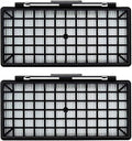 Pack of 2 Floor Machines Filter Vacuum Accessories Suitable for BBZ154HF VZ154HFB Model Vacuum Filter
