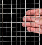 AOTNZ Welded Wire Fencing, Stainless Steel Anti-Rust Decorate Square Screening Filter Sheet for Garden Fence Aviary Hutch Net Fence Chicken Coop Pond Enclosure (Color : Silver, Size : 1.5x5m)