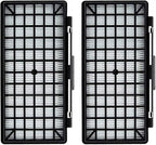 Pack of 2 Floor Machines Filter Vacuum Accessories Suitable for BBZ154HF VZ154HFB Model Vacuum Filter