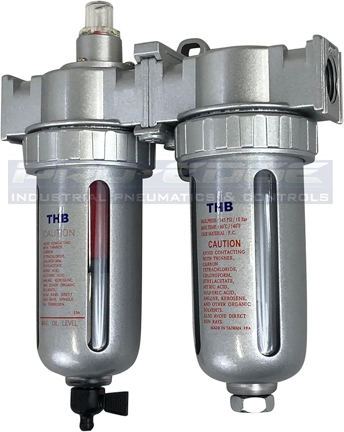 1/2" Compressed air in line Filter & Desiccant air Dryer Combination FLM12