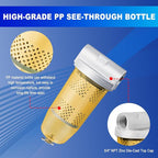 3/4" NPT Top Cap 495 Bowl Fuel Tank Replacement for Gasoline and Diesel Water Separate 10 Micron Filtration Oil Filter Assembly with Wrench