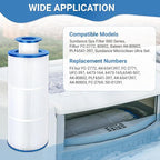 6541-397 Pool Spa Filter Cartridge Compatible with Sundance Filter 880 Series,Outer Filter 6473-165 with Inner Filter 6473-164 Hot Tub Spa Pool Replacement Cartridge