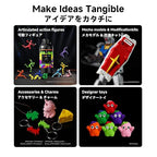 RESIONE CL-TH Tough ABS-Like Color 3D Printer Resin, Highly Saturated & Opaque Colors, Rigid and Tough, Wear & Scratch Resistant, Low Shrinkage for Figures, Models & Prototypes, Neon Orange-1KG