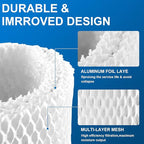 TOMOON WF2 Humidifier Filter Replacement for Vic.ks V3500 V3100 V3900 V3700 VEV320 Ka z 3020 & Re-Lion WA-8D Cool Mist Humidifiers,Pack of 4