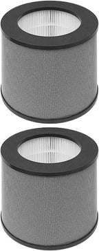 2 Pack Replacement Filter, Compatible For TaoTronics, TT-AP006 Air Purifier H13 Filter