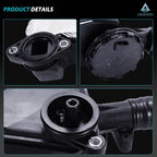 PC3Z6A785A Air Oil Separator Assembly PC3Z-6A785-A Compatible with 2023-2024 Ford F-250 F-350 F-450 F-550 Super Duty 6.7 L Diesel