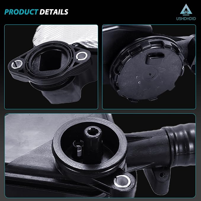 PC3Z6A785A Air Oil Separator Assembly PC3Z-6A785-A Compatible with 2023-2024 Ford F-250 F-350 F-450 F-550 Super Duty 6.7 L Diesel