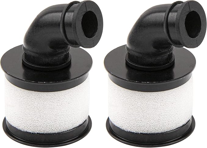 1/10 RC Air Filter,Universal Capped Air Filter Cover with Element Sponge & On/Off Power Switch Battery Receiver & 4 Cell AA Battery Container Case Holder Pack Box with JST Plug