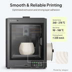 ELEGOO ASA Filament 1.75mm Deep Black & White 2KG, UV & Weather Resistant 3D Printer Filament for Outdoor Functional Parts, High Impact Strength Engineering Grad 1kg Spool (2.2lbs) Fit for FDM Printer