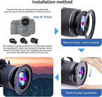 55mm Lens to 67mm Camera Lens Adapter,55mm to 67mm Filter Step-up Ring Adapter Ring,Compatible All 67mm Filter Accessory