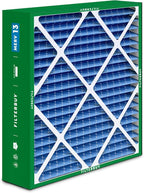 Filterbuy 20x22x5 Air Filter MERV 13 Optimal Smoke & Allergy Defense (2-Pack), Pleated HVAC AC Furnace Filters for Amana, Goodman, Nordyne, and Five Seasons (Actual Size: 19.50 x 21.94 x 5.25)