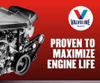 Valvoline Full Synthetic High Mileage with MaxLife Technology SAE 10W-30 Motor Oil 1 QT (Pack of 2)
