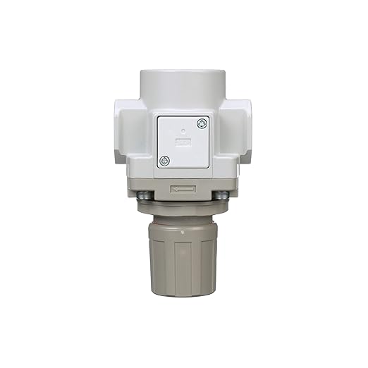 PneumaticPlus SAR400-N04BG Compressed Air Pressure Regulator 1/2" NPT - Bracket, Gauge