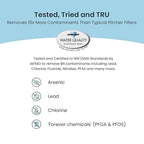 AquaTru Classic Countertop Water Purifier | Certified 4-Stage Reverse Osmosis System Removes 84 Contaminants Including Forever Chemicals, Lead, Fluoride & Microplastics | No Plumbing Required