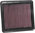K&N High-Flow Original Lifetime Engine Air Filter: Increase Power: Premium, Washable: Compatible with 2018-2022 HONDA: Accord, 33-5074