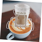 Unomor Hanging Ear Drip Holder Portable Coffee Filter Rack for Easy Extraction and Neat Storage for Home and Camping Use