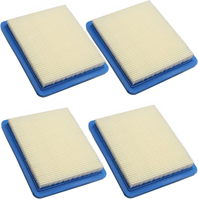491588s Air Filter, Compatible with Briggs 491588, Toro 20332, Craftsman 3364, Premium Lawn Mower Air Cleaner (4Pcs)